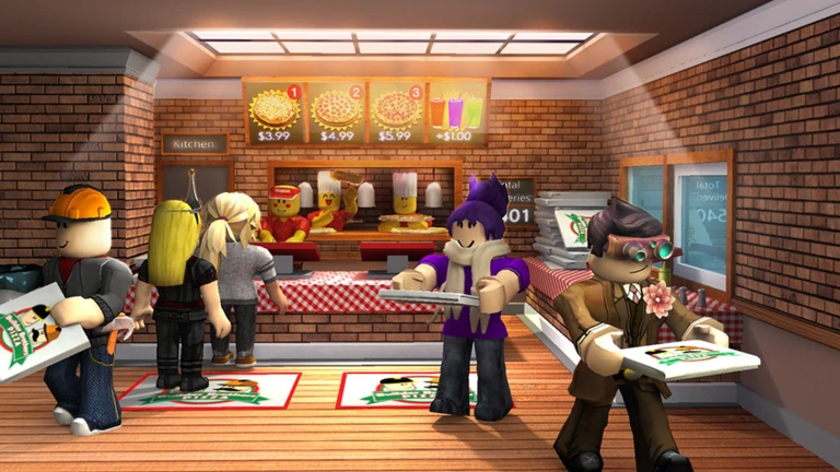 Work at a Pizza Place on Roblox